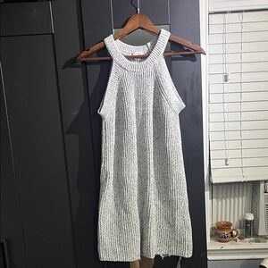 Xhilaration Gray Knit Mini Dress